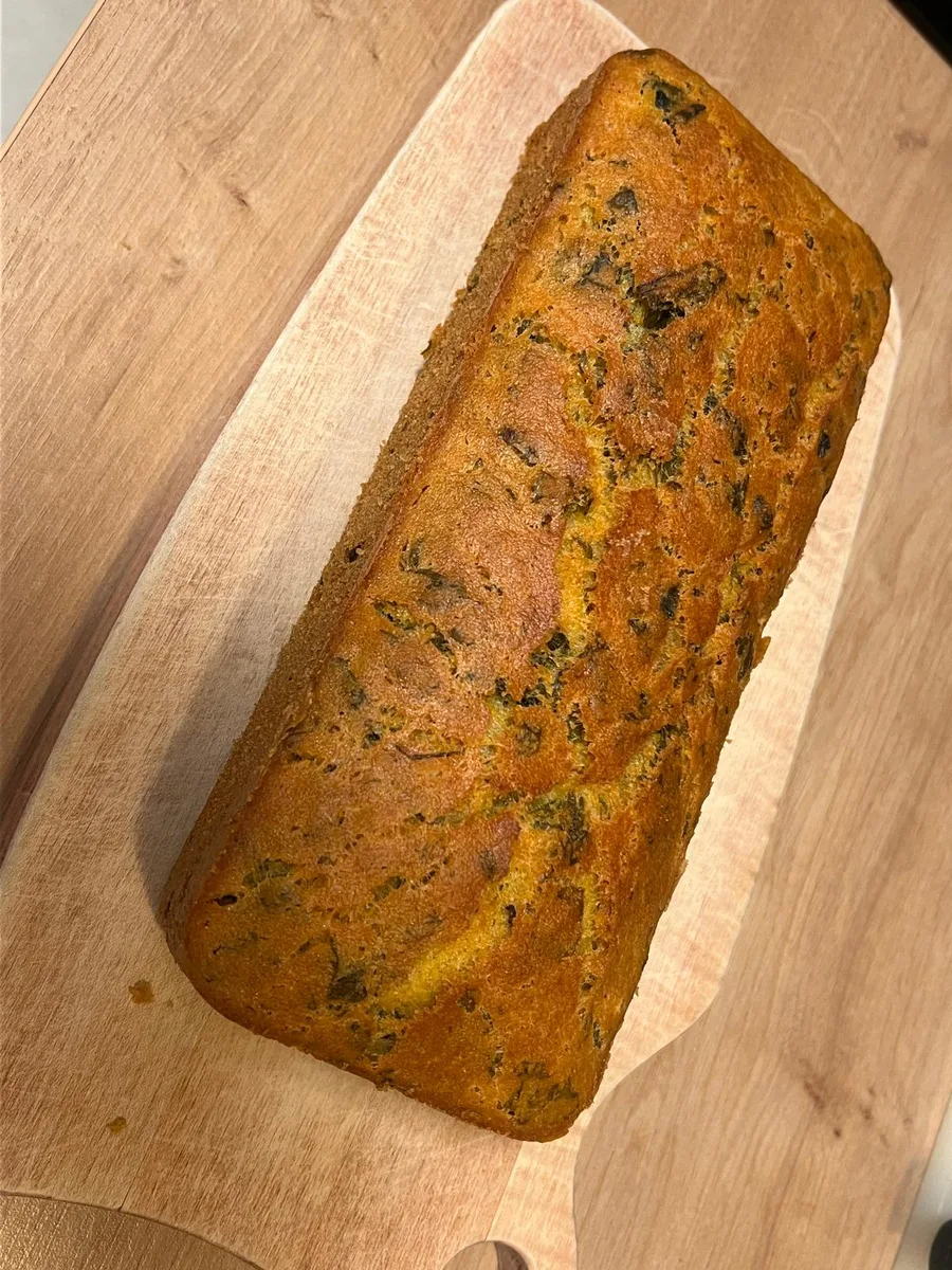 Finished nettle bread