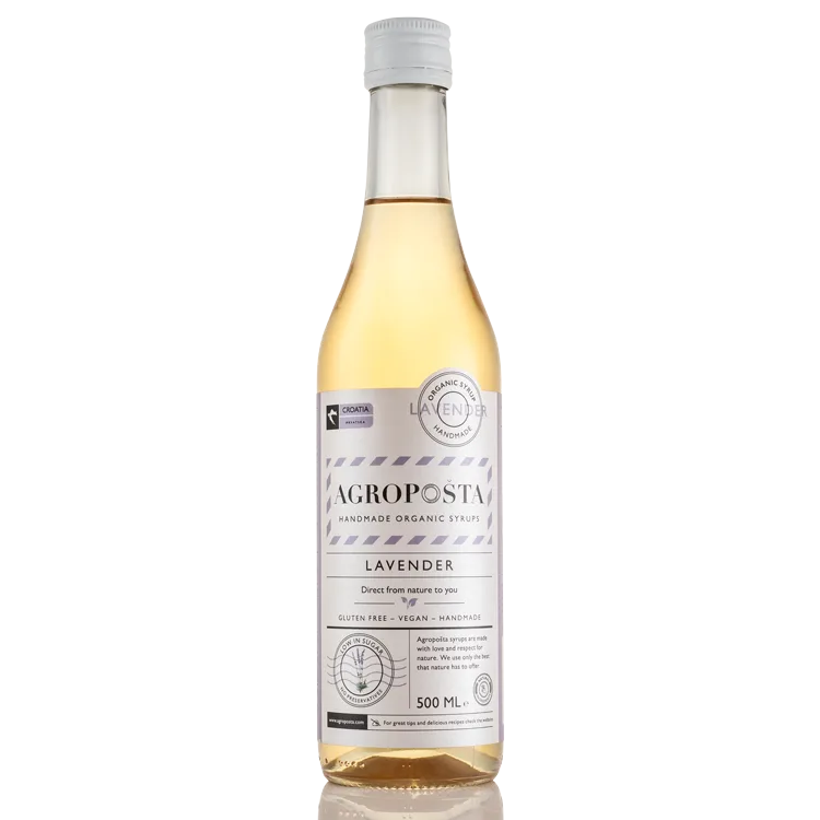 Organski sirup od lavande 500ml — organski sirup ručna izrada