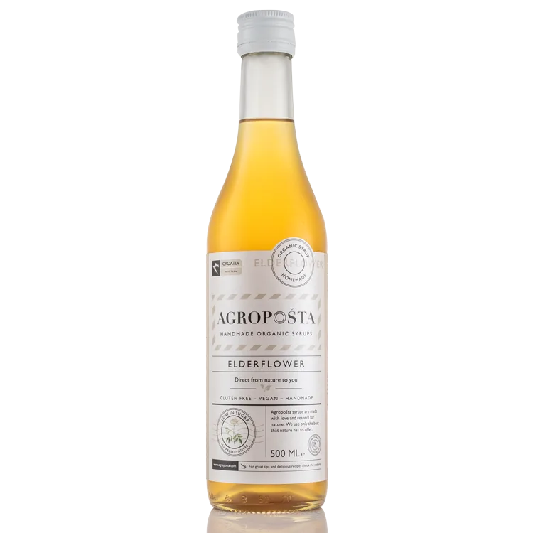 Organski sirup od bazge 500ml — organski sirup ručna izrada