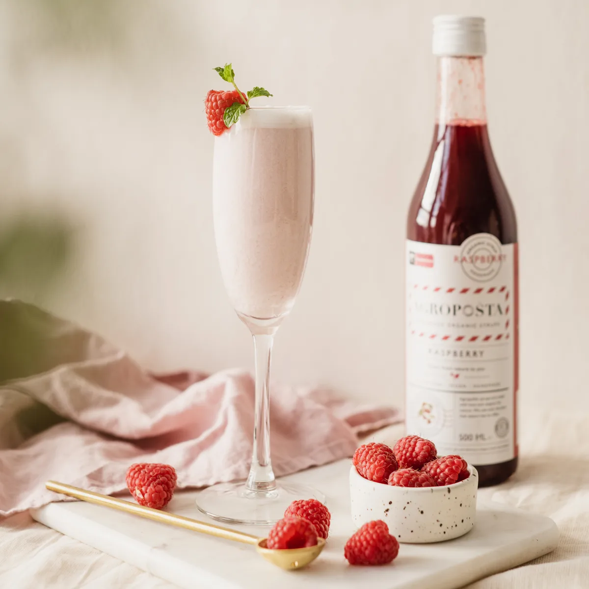 Sgroppino with a Raspberry Twist