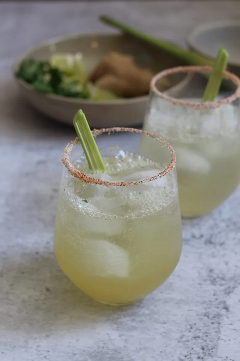 Spicy Lemongrass Ginger Margarita