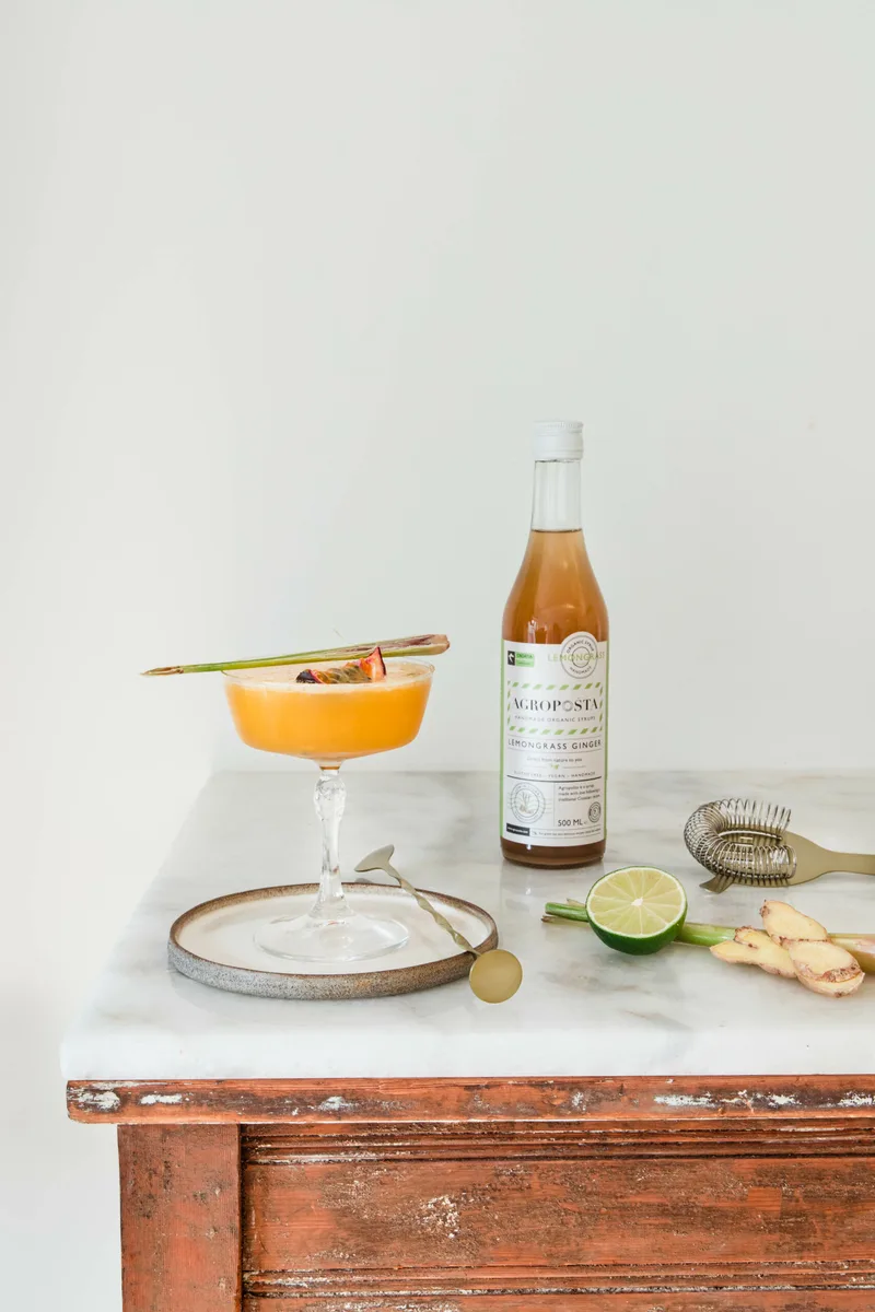 Tropical Grass Cocktail